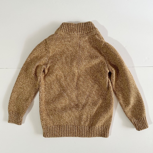 Carter's Toddler Boys Mock Neck Long Sleeve Pullover Sweater - Picture 4 of 6